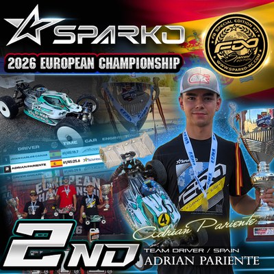 P2 for Adrian Pariente at the 2026 EFRA Buggy European Championship!