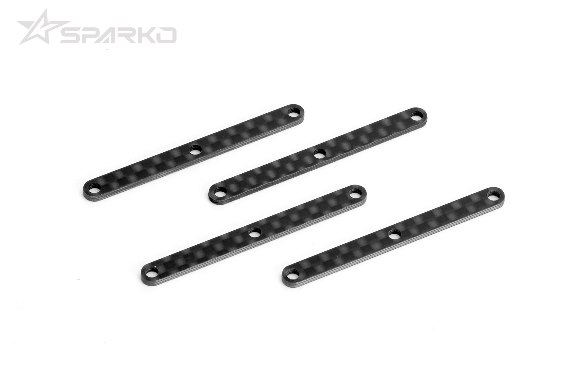 Carbon Fiber Front Upper Arm Inserts (R=L) 2.0mm (4pcs)