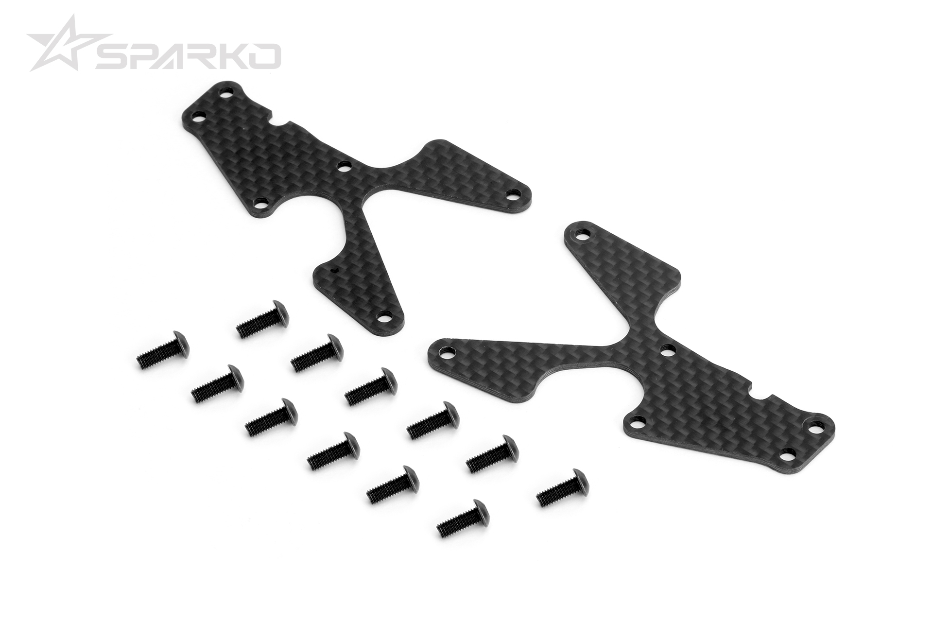 Carbon Front Arm covers 2.0mm - 2pcs