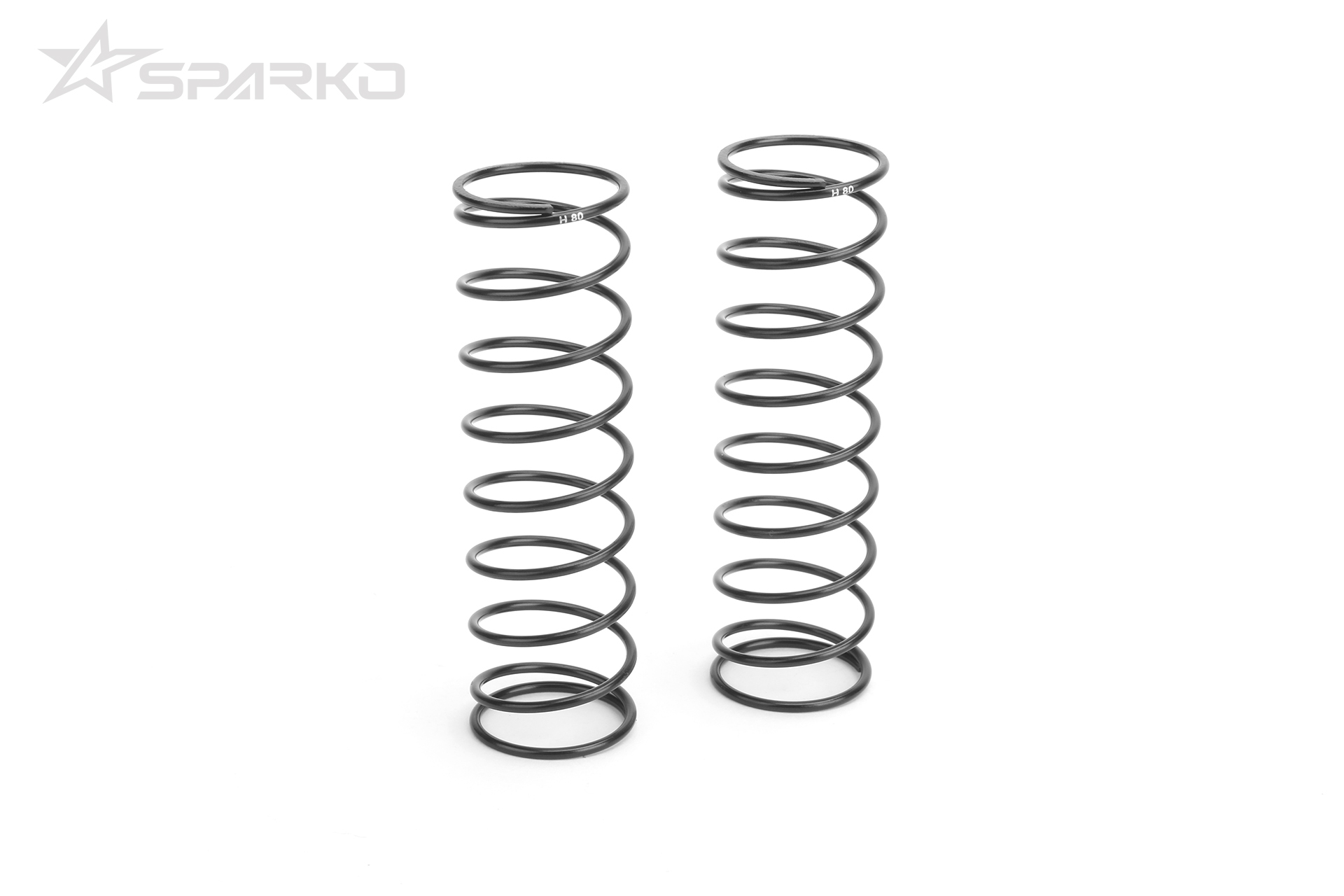 Shock Spring for Rear Hard L=80mm (2pcs)