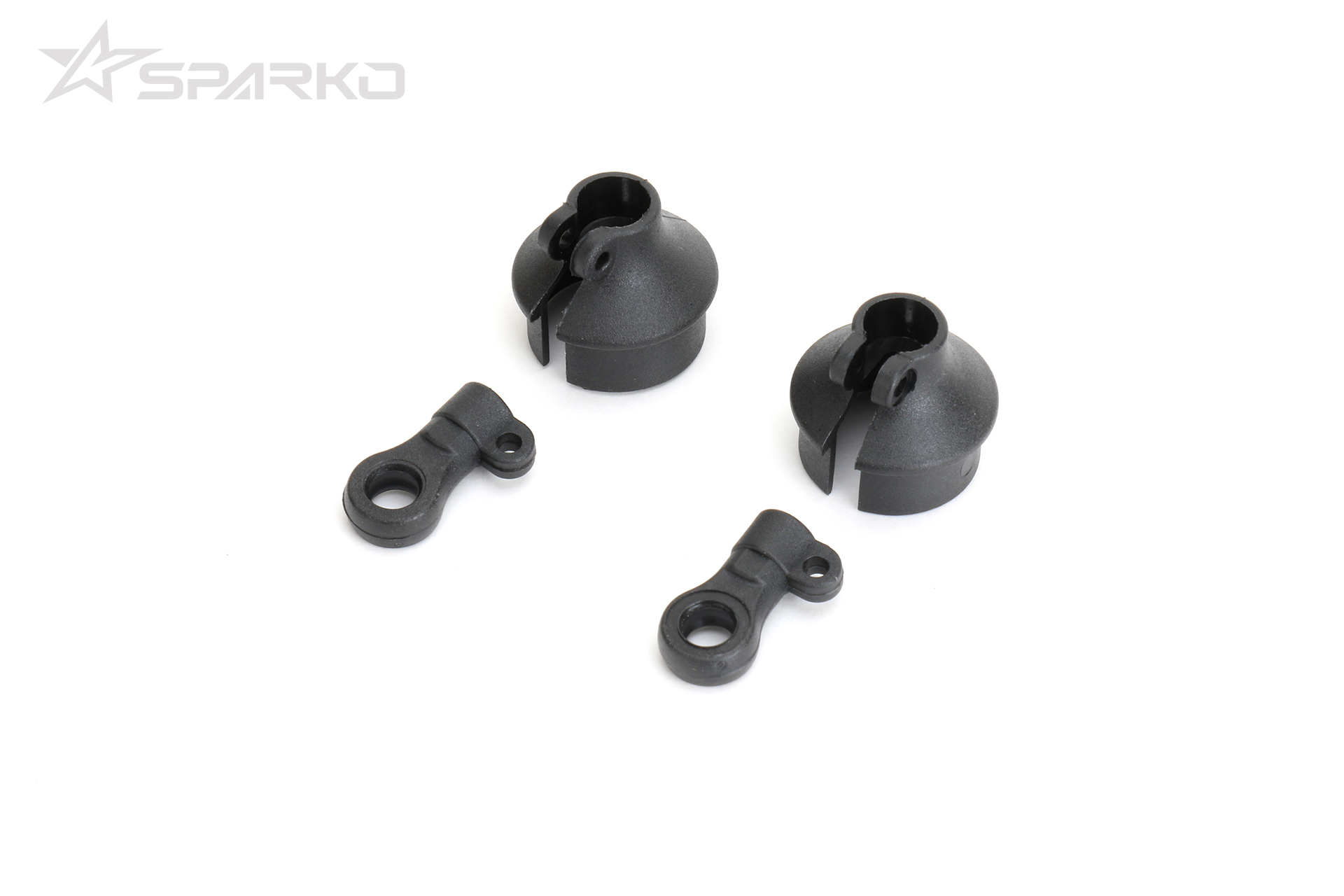 Spring Cups & Shock Rod Ends Set x2