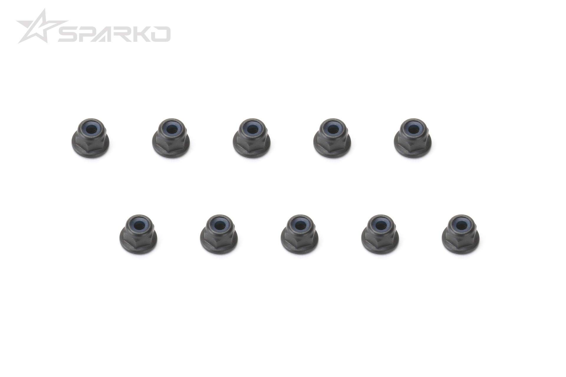 Flanged Locknut M3 (10pcs)